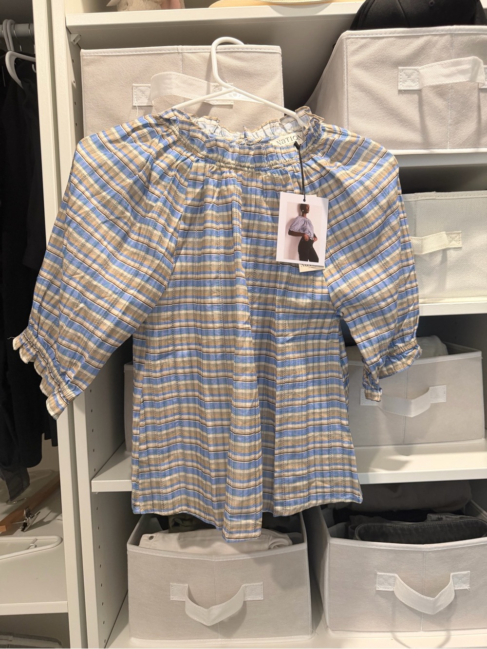 NWT Nation Los Angeles Whitney Blouse
